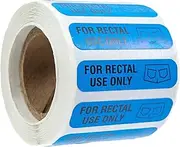 1 Roll of for Rectal Use Only Stickers | Waterproof Prank Decals | Funny Joke Label Sticker | Rectal Label Prank Stickers with Permanent Adhesive 500 Labels Per Roll