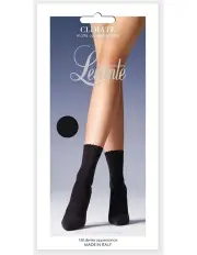 [Levante] Climate Anklet Socks in Nero
