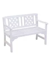 [Gardeon] Wooden Garden Bench Seat Patio Furniture Timber Outdoor Lounge Chair