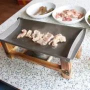 Electric Griddle Barbecue Stove Gift for BBQ Lovers Portable