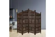 VI Vasco Solid Timber 4 Panel Space Dividing Screen