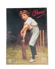 New Captain of the Eleven Jigsaw Puzzle Pears Soap 500p Cricket Art P.H Calderon