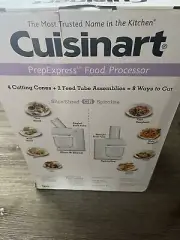 Cuisinart SSL-100 Prep Express Slice,Shred Spiralizer Food Processor White NIB