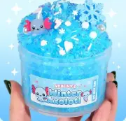 PEACHYBBIES PEACHY'S WINTER AXOLOTL SLIME RARE ON HAND VANILLA BEAN W/ACTIVATOR