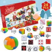 2023 Christmas Advent Calendar Stress Relief Toys 24 Days Xmas Countdown Calendars Blind Box Kids Gift