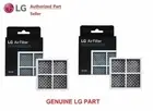2Pack of LG GENUINE PURE N FRESH AIR FILTER GF-D706BSL GF-D706MBL GF-D708BSL