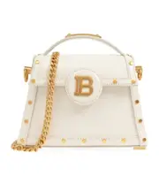 Balmain B Buzz Dynasty Small Shoulder Bag One size cream