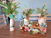 A Unique Celebration of Spices and Herbs Bottles on a Shelf for Kitchen or Table