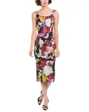 Dolce & Gabbana Mesh Sheath Midi Dress
