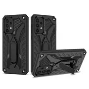 For Samsung Galaxy A33 5G Case Armour Shockproof Tough Cover Kickstand Black
