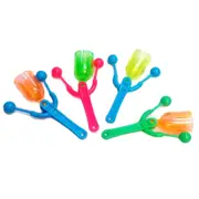 Neon Clacker Noisemakers 4pk