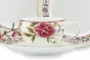 NEW - SCALAMANDRE by LENOX BOUVIER TEA CUP AND SAUCER new with tags