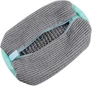 [YHIXYUNAZ] Shoe Washing Bags for Laundry Machine - Reusable Mesh Shoe Protector Wash Bags (Grey)