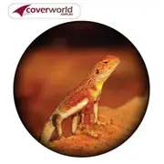 Printed Spare Tyre - Wheel Cover - Outback Lizard