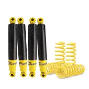 F + R Titan 4X4 Shocks STD King Springs for Toyota Landcruiser HDJ UZJ 100