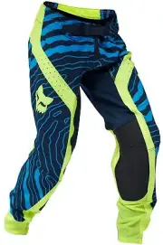 Fox Racing Flexair Impressions Youth MX Offroad Pants Fluo Yellow