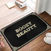 Dsoluuing Mat Outdoor Boozy Beauty Doormat Welcome Mats Funny Rugs for Bedroom Aesthetic (Color : Colour, Size : 40X60CM)