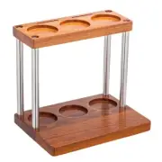 Space Saving Double Layer Coffee Equipment Shelf and Stainless Steel Holder