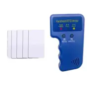 Handheld 125Khz RFID Card Copier Writer Duplicator Programmer Reader + EM4305 T5