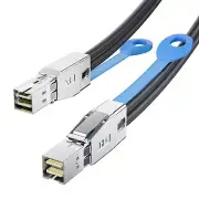 External Mini-SAS HD Cable Assemblies SFF-8644 to SFF-8644 30AWG, 2 Meter