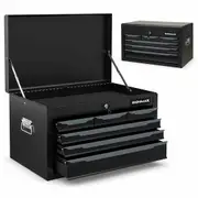 Costway Steel Tool Box Cabinet 6 Drawers Tool Chest Case Garage Storage Organizer Portable Toolbox