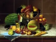 FRUIT PIECE Tile Mural Kitchen Bathroom Wall Backsplash Art 24x18