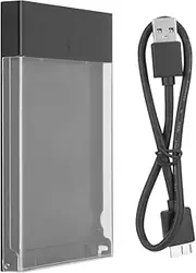 Innovative Tool- Transparent USB3.0 Hard Disk Box with Buckle Fastening for 2.5 Inch HDD,2.5 Inch 3.1 Hard Disk Box Perspective Notebook III Transparent Mobile Hard Disk Box