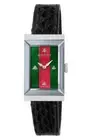 Gucci G-Frame Red Green Rectangular Dial 21MM Quartz Women's Watch YYA82062 New