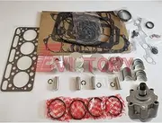 for KUBOTA V1702 Spare Parts + Oil Pump + Engine Piston kit + Ring + crankshaft Big Small Bearing + Head Gasket kit