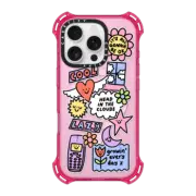 iPhone 16 Pro Bounce Case MagSafe Compatible Lazy Disco Stickers