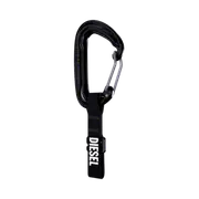 - Ultra Bounce Carabiner Keychain DIESEL Black Biscotto Carabiner