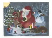 Liz / Susan Roberts Christmas Dance Handpainted Needlepoint Canvas