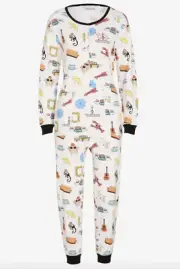 NEW PETER ALEXANDER TV SHOW FRIENDS ONE PIECE JUMPSUIT WOMENS MEDIUM M RRP$129