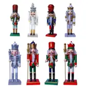 Nutcrackers Festive Christmas Home Decor Walnut Cracker Soldier Puppet