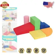 Toddler Soft Foam Climbing Blocks - Versatile Play Gym with Safety Features
