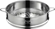 Stainless Steel Steamer Basket - 8 inch Steamer Insert for Pot with Handles for Dumpling Eggs Bun Dim Sum Meat Fish Rice Vegetable