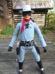 THE LONE RANGER ! ~MARX JOHNNY WEST CUSTOM FIGURE ~ THE LONE RANGER !