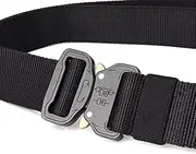 Daseeme TUSHI3.8 Quick Release Buckle Safety Outer Belt Quick Dry Pure Nylon Pants Training Belt Wholesale Black 125cm