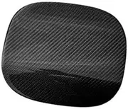 DEMULAX, for Focus, MK4 2019-2024 ST Line Carbon Fiber Fuel Tank Cap Oil Cover Filler Flap Lid Car Styling Auto Accessories Car Fuel Cap(Black Carbon Fiber)