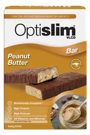 Optislim VLCD Peanut Butter Bar 5X60g