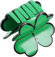 [Ipetboom] Shamrock Hair Clip for Irish Party Festive Patrick's Day Hair Accessories for Women Teens with Design for Celebrations