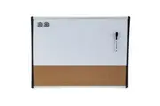 Quartet Magnetic Combination White Board 460x610mm Cork Memo Note Wall Mountable