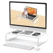 Beimu Acrylic Monitor Stand Riser Computer Monitor Riser Computer Monitor Stand
