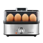 Kambrook Electric Culinary 3 Way Egg Cooker/Poacher/Steamer/Omelette Maker Black