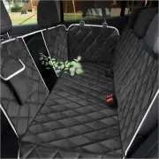 Dog Car Seat Cover,Waterproof with Mesh Window and Storage Pocket,Durable Scratc
