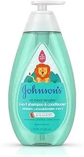 Johnson's Tear Free Detangling 2-in-1 Toddler & Kids Shampoo & Conditioner, 20.3 fl. oz
