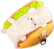 [Generisch] Cute Pig Changer Bag, Cute Hog Sandwich Wallet, Cartoon Change Bag, Decorative Organiser, Versatile Bracelet, Hearing Phone, Storage Bag for Key Ring, Shoulder Bag, Single attributes, Siehe