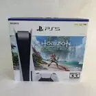 Sony PS5 Blu-Ray Edition Console Horizon Forbidden West Bundle Color White NEW