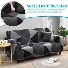 1 2 3 4 Seater Elastic Sofa Cover Slipcover Set Couch Stretch Arm Chair Loveseat