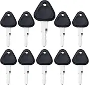 10PCS Ignition Keys 777 for Volvo Excavator Grader Dozer Dumper Heavy Equipment Clark Samsung Forklift